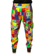 Load image into Gallery viewer, Dolce &amp; Gabbana Multicolor Cotton Patchwork Men Cargo Pants
