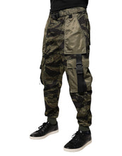 Load image into Gallery viewer, Dolce &amp; Gabbana Green Cotton Jogger Cargo Pants
