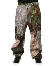 Load image into Gallery viewer, Dolce &amp; Gabbana Multicolor Patchwork Camouflage Cargo Pants
