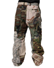 Load image into Gallery viewer, Dolce &amp; Gabbana Multicolor Patchwork Camouflage Cargo Pants
