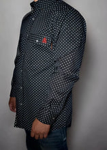 Load image into Gallery viewer, FR Pearl Snap Work Shirt - Reaper Black
