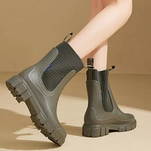 Load image into Gallery viewer, Women’s Waterproof Anti-Slip Rain Boots – Stay Dry Every Step
