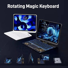 Load image into Gallery viewer, 360 Swivel Keyboard Clear Case For IPad Smart Trackpad Bluetooth-compatible Keyboard Case Cover With Pen Slot
