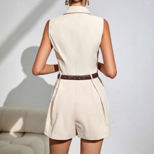 Load image into Gallery viewer, Women’s Elegant Pleated Wide Leg Jumpsuit
