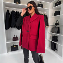 Load image into Gallery viewer, Women’s Solid Color Shawl Coat – Loose Wrap Outerwear

