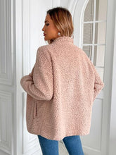 Load image into Gallery viewer, Winter Warm Zip Up Long Sleeve Jacket Fuzzy Cozy &amp; Stylish Jacket Cold-Weather Essential Outdoor Jacket
