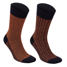 Load image into Gallery viewer, Men’s Bamboo Dress &amp; Trouser Socks 6-Pack - 626
