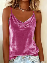 Load image into Gallery viewer, Solid Color Sleeveless Camisole Tank Top – 8 Colors, S–XXL
