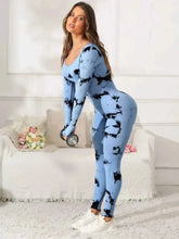 Load image into Gallery viewer, Scoop Neck Long Sleeve : Active Jumpsuit
