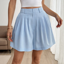 Load image into Gallery viewer, Women’s Wide Leg Casual Shorts
