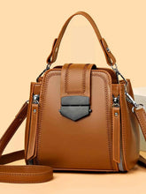 Load image into Gallery viewer, Leather Bucket Crossbody Bag
