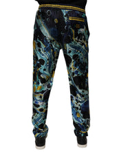 Load image into Gallery viewer, Dolce &amp; Gabbana Multicolor Marble Print Jogger Sweatpants Pants
