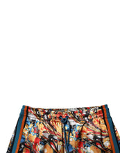 Load image into Gallery viewer, Dolce &amp; Gabbana Multicolor Marble Satin Men Tracksuit Pants
