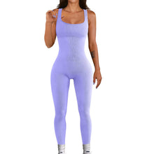 Load image into Gallery viewer, Women’s Ribbed Sleeveless Jumpsuit
