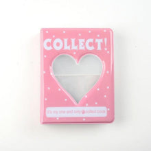 Load image into Gallery viewer, 64 Pockets 3 Inches Photo Album Card Holder Receipt Storage Hollow Love Heart Photo Holder Business Card Bag Kpop Photocard Holder Book Polaroid Book Album Gifts For Valentines Day
