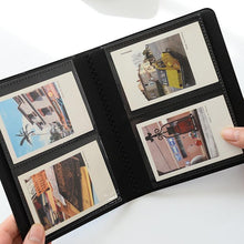 Load image into Gallery viewer, 64 Pockets Mini Instant Polaroid Photo Album Picture Case for Mini Film 7s 8 25 50s 90 Mini Polaroid Album Refillable Notebook Photo Album Valentines Day Gift Anniversary Gift
