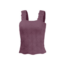 Load image into Gallery viewer, Women's Pleated Figure-flattering Square-neck Camisole
