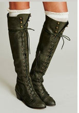 Load image into Gallery viewer, Women’s Over-the-Knee Boots – Round Toe Stylish Tall Winter Boots
