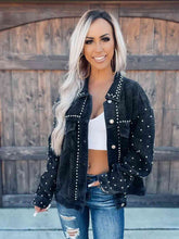 Load image into Gallery viewer, Women’s Collared Neck Button-Down Jacket For Casual and Everyday Use Elegant Simple Jacket
