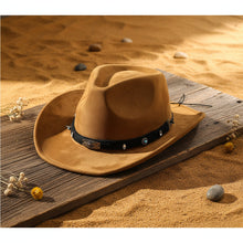 Load image into Gallery viewer, Western Cowboy Hat – Ethnic Style Fashion Unisex
