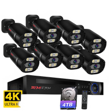 Load image into Gallery viewer, 4K Ultra HD Security Camera System with Night Vision
