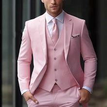 Load image into Gallery viewer, Mens Slim-Fit Light Luxury Suit
