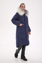 Load image into Gallery viewer, Genuine Silver Fox Down Fill Coat

