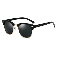 Load image into Gallery viewer, Universal Polarized Elegant and Luxury Brand Design Eye Retro Sunglasses For  Women and Man Semi Rimless Classic Men Sunglasses Oculos De Sol With UV400 Protection
