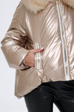 Load image into Gallery viewer, Genuine Polar Fox Down Fill Jacket
