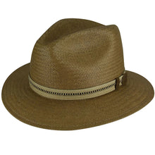 Load image into Gallery viewer, Bailey Kilgore - Straw Fedora Hat (Closeout)

