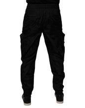 Load image into Gallery viewer, Dolce &amp; Gabbana Black Nylon Cargo Jogger Men Sweatpants Pants
