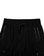 Load image into Gallery viewer, Dolce &amp; Gabbana Black Wool Stretch Jogger Pants
