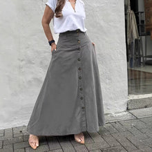 Load image into Gallery viewer, Women's Elegant High-Waist A-Line Skirt
