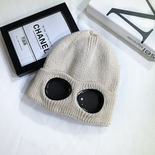 Load image into Gallery viewer, Women’s Pilot Wool Knit Hat – Winter Warm Knitted Aviator-Style Hat
