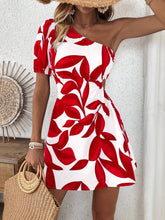 Load image into Gallery viewer, Women’s Puff Sleeve Summer Dress – Vacation &amp; Beach Outfit
