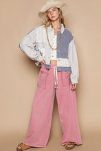 Load image into Gallery viewer, Classic Artistic Crochet Patch Exposed Seam Button Up Jacket Chic &amp; Edgy Outerwear
