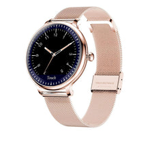 Load image into Gallery viewer, Luxury Modern Stylish Women Smart Watch With Round Screen Smartwatch For Girl Woman and Ladies With Heart Rate Monitor Compatible For Android and IOS Sistems
