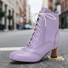 Load image into Gallery viewer, Women’s Dopamine Girl Short Boots – Comic-Con Style Winter Footwear
