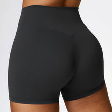 Load image into Gallery viewer, Women's High-Waist Hip-Lifting Yoga Shorts – Running Fitness Sport
