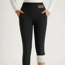 Load image into Gallery viewer, Women’s High-Waist Fleece-Lined Warm Leggings
