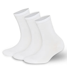 Load image into Gallery viewer, Women’s Bamboo Crew Socks 3-Pack
