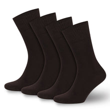 Load image into Gallery viewer, Men’s &amp; Women’s Bamboo Diabetic Crew Socks 4-Pack
