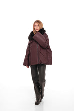 Load image into Gallery viewer, Eloise Genuine Fox Fur Down Coat
