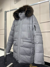 Load image into Gallery viewer, Men's Genuine Fur Trim Sorona® Fill Coat
