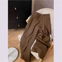 Load image into Gallery viewer, Women's Loose Flowing Straight-Leg Floor-Length Pants
