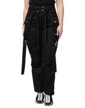Load image into Gallery viewer, Dolce &amp; Gabbana Black Cotton High Waist Cargo Pants
