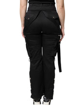 Load image into Gallery viewer, Dolce &amp; Gabbana Black Cotton High Waist Cargo Pants
