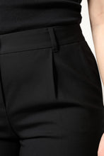 Load image into Gallery viewer, Dolce &amp; Gabbana Black Wool High Waist Boot Cut Dress Pants
