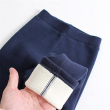 Load image into Gallery viewer, Girls Wool-Lined Thickened Winter Leggings
