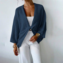 Load image into Gallery viewer, Women’s Criss Cross Knit Sweater
